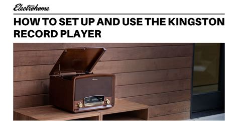 electro home kingston juke box|RR75: How to set up and use the Electrohome Kingston.